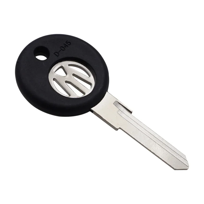 Cocolockey Metal Pill Key Shell Vw Car Key Hu49 Uncut Blade Blank Shell Vw 16v G60 Gti Master NO LOGO car key shell
