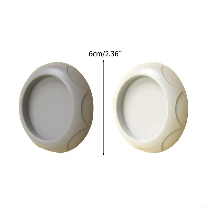 63HE 4 Pcs Stair Gate Wall Protector Baby Gate Extension Wall Guard Pad for Pressure Door Babies Pets Safety