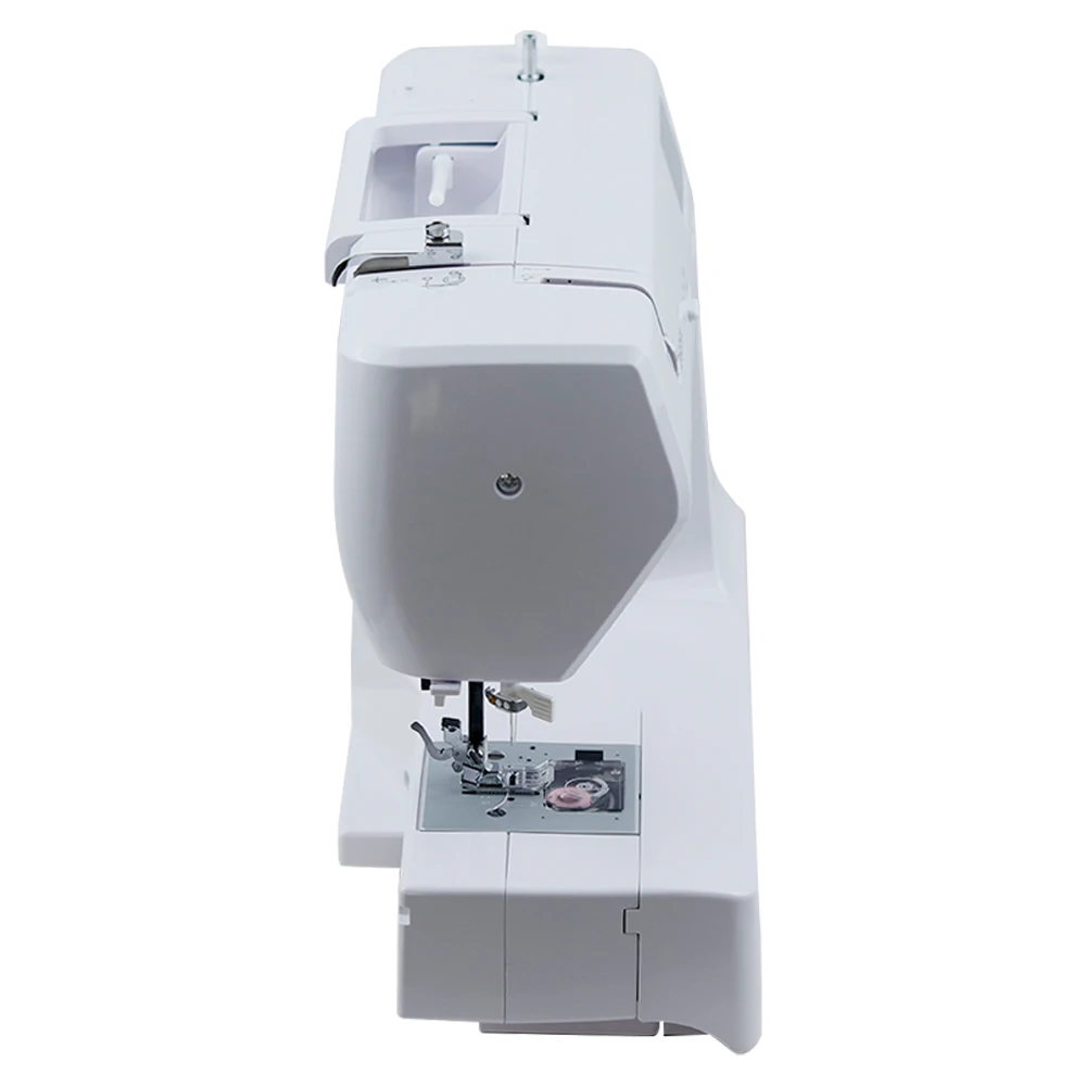 Electronic and electric multifunctional sewing machine, silent, thick buttonhole