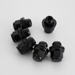 20x Black For Nissan Infiniti M12x1.25 OEM Factory Style Mag Type Replacement Lug Nut