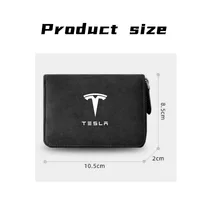 Driver License Holder Card Bag Driving ID Passport Card Wallet For Tesla Model 3 Model S Model X Model Y Auto Accessories 2