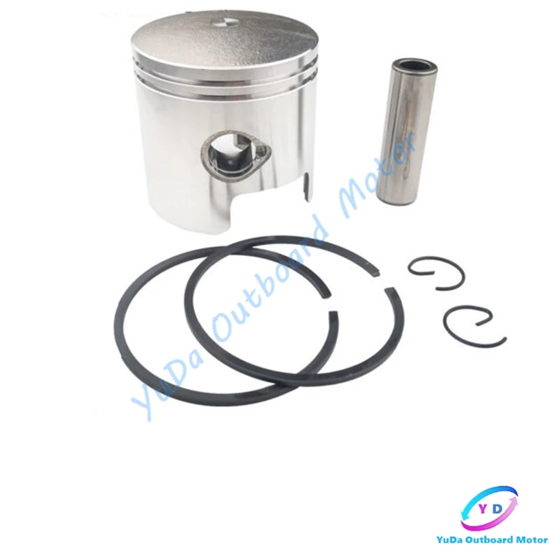 346-00001-0 Piston Set for Tohatsu Nissan Mercury 25HP 30HP 346-00001 Outer Diameter: 68MM 346-00001-1 346-00001 2T Boat Motor 1pcs outer diameter 70mm belt pulley double groove 2a head cast iron outer motor pulley diesel generator v belt pulley