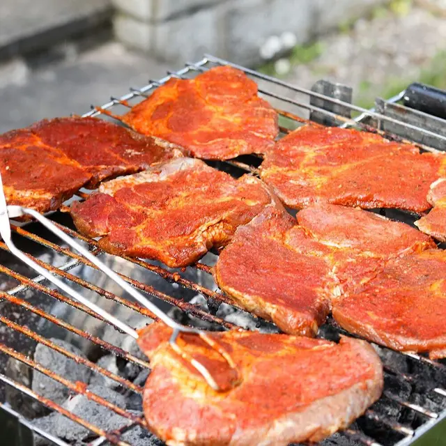 Kiváló Minőségű Konyhai Rozsdamentes Acél Grilleszerű Szerszám Bbq Ollók Fogók Multifunkcionális Kemping Olló Fogó Svédasztalos - Image 3