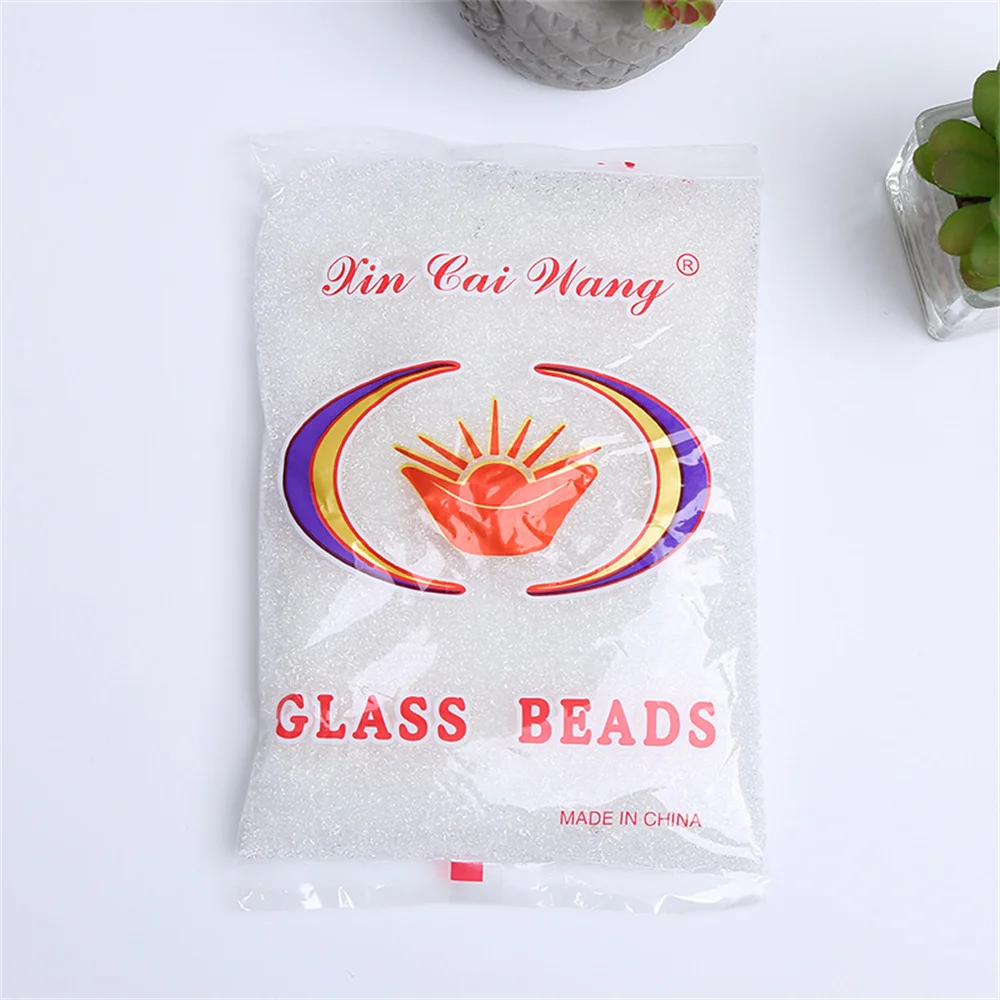 Premium Transparent Glass Millet Beads for DIY Jewelry and Handmade Accessories