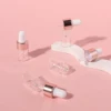 3pcs 2ml Clear Mini Glass Dropper Bottles Small with Glass Eye Dropper for Essential Oils Sample Traveling 4