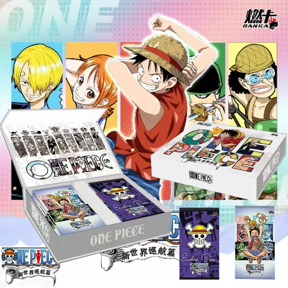

Цельные карты из японского аниме коллекция карт усилитель коробка полный набор Luffy Roronoa бумажная игра дети персонажи игральные карты игрушки