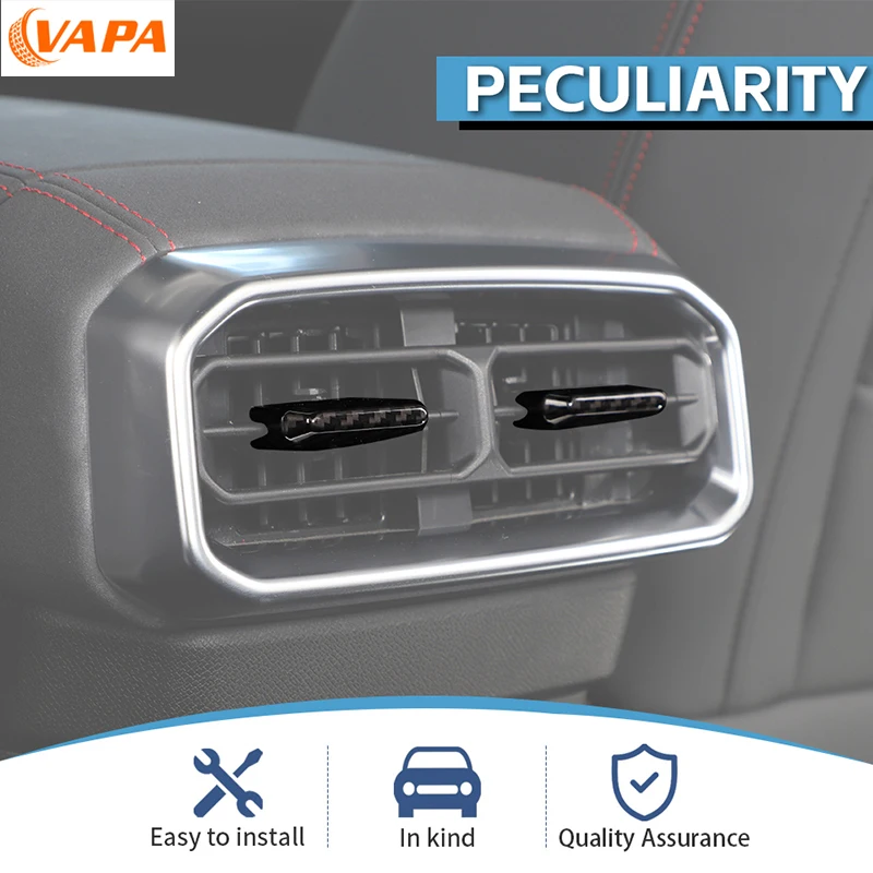 Car Interior Central Control Air Conditioning Tuyere Trim Decoration Cover Stickers for Chery JETOUR T2 2023 Up 2