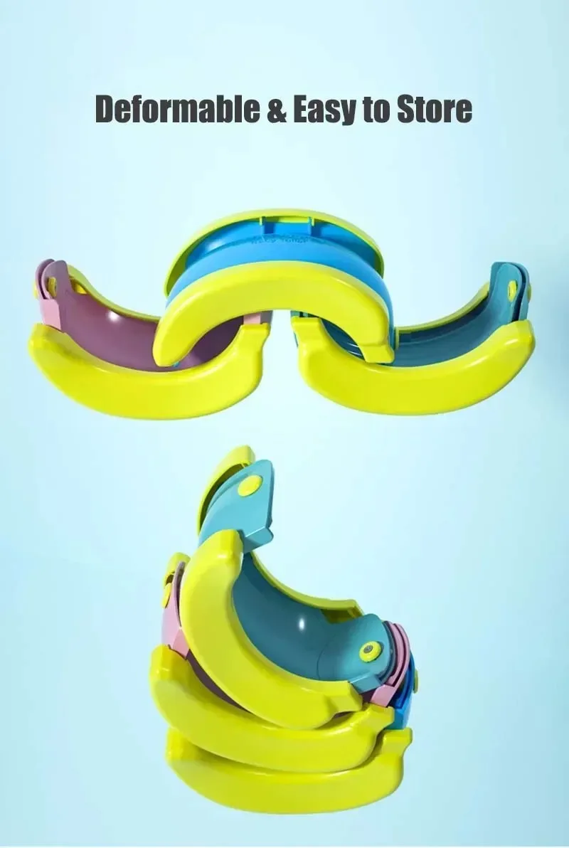 Child Potty Training Seat Folding Travel Baby Toilet Pot Squatty Potty Urinal for Children Baby Pot Child Toilet Portable Potty 10