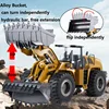 Huina 583 R/C Alloy Dump Truck 1/14 Scale Remote Controlled Car Loader Engineering Truck Toys Vehicle Gift For Boys 4
