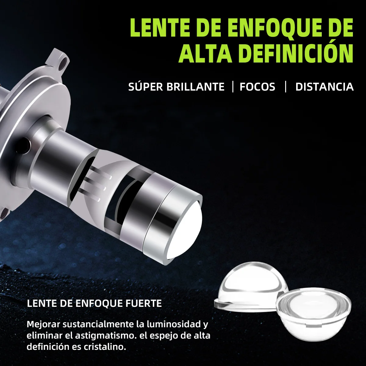 

Long-lasting LED Headlight Bulbs HB2 HB3 HB4 H4 H7 H8 H9 H11 9005 9006 12V 100W 30000LM 3570-55mil Chips Bi LED Projector Lens