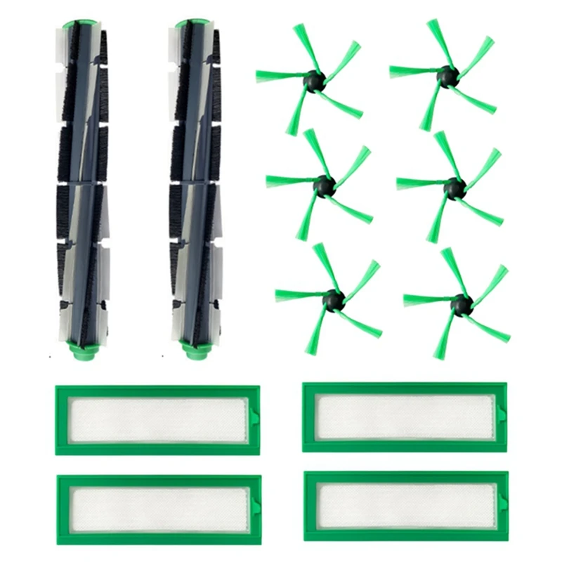 

Main Brush Filter Side Brush Replacement Accessories For Vorwerk VR200 Robot Vacuum Cleaner