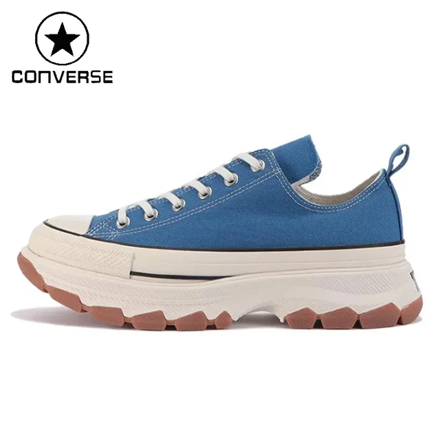 Converse All Star 100trekwave Skateboarding Shoes For Women Unisex Denim Blue - Skateboarding Shoes - AliExpress