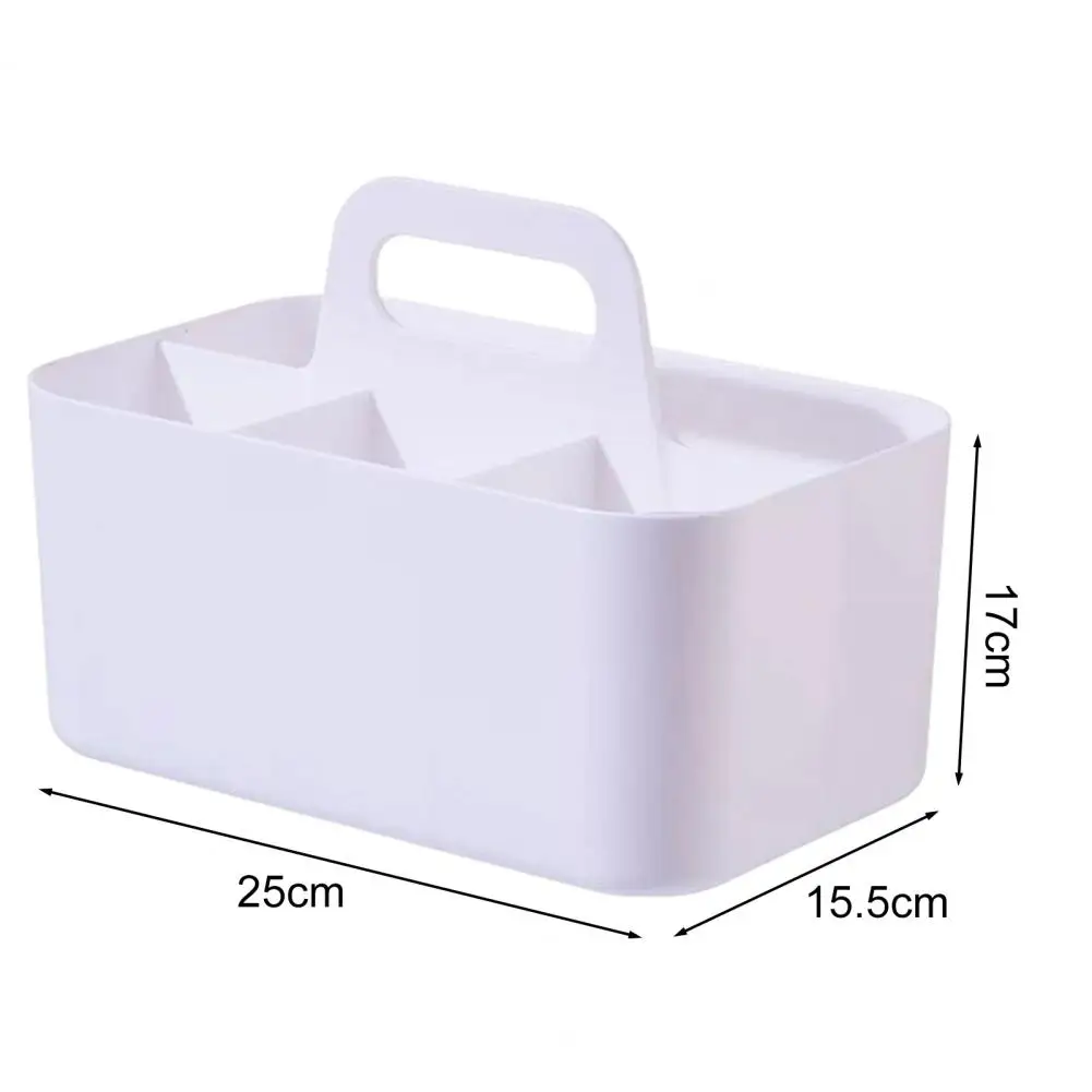 Desktop Storage Box Stationery Pen Holder Makeup Organizer Plastic Shower Caddy Container Box For Home Bedroom Bathroom Office