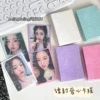 20Pcs/Pack InsCard Sleeves Glittery Love Heart InsToploader Card Photocard Sleeves Idol Photo Cards Protective Storage Case 1
