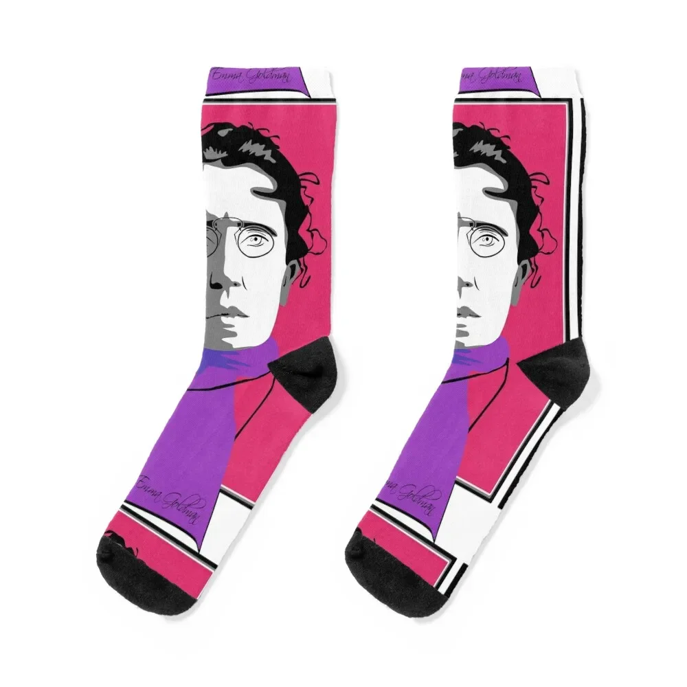 Emma Goldman Socks Running hip hop Socks Female Men's