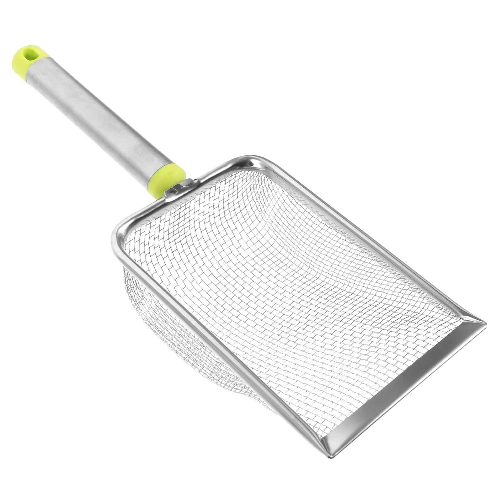 

Cat Litter Stainless Steel Scooper for Holder Climbing Pet Supplies Mesh
