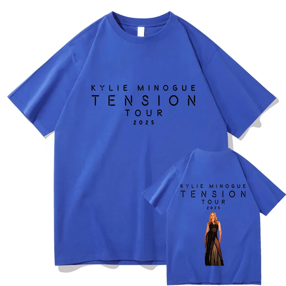 Famous Singer Print Tshirt Kylie Minogue Tension Tour 2025 T
