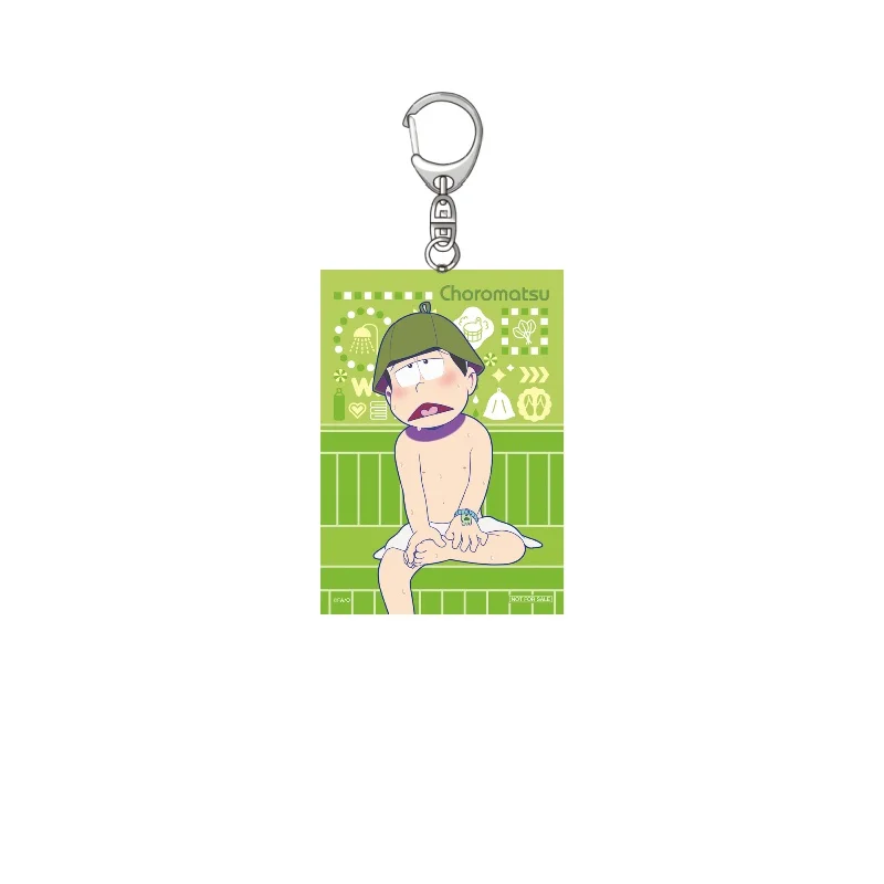 Anime Osomatsu-san Cartoon Figure Keychain and Bag Charm