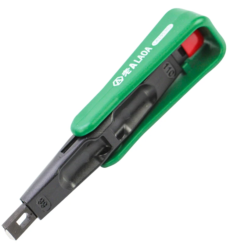 

LAOA 4 in 1 Crimper Punch Down Tool Multi-function Module Network Cable Crimping Cutting Impact Tools with Wire Screwdriver