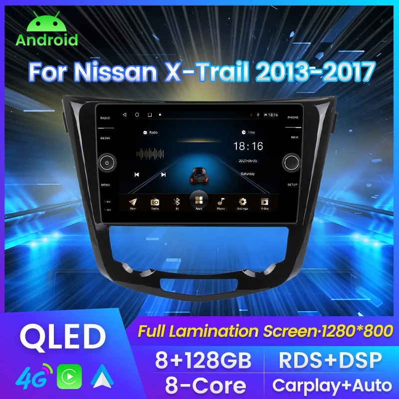 Carplay Android11 For Nissan Xtrail Xtrail X Trail 3 T32 20132017