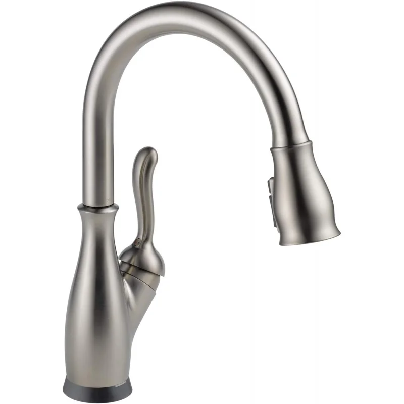 

Faucet Leland Touch Kitchen Faucet Brushed Nickel, Kitchen Faucets with Pull Down Sprayer, Kitchen Sink Faucet, Touch2O Te