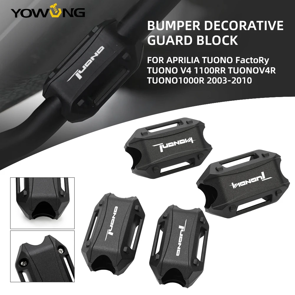 Moto Per Aprilia Tuono Factory Tuono V4 1100Rr Tuonov4R Tuono1000R 2003-2024 25Mm Crash Bar Paraurti Protezione Motore