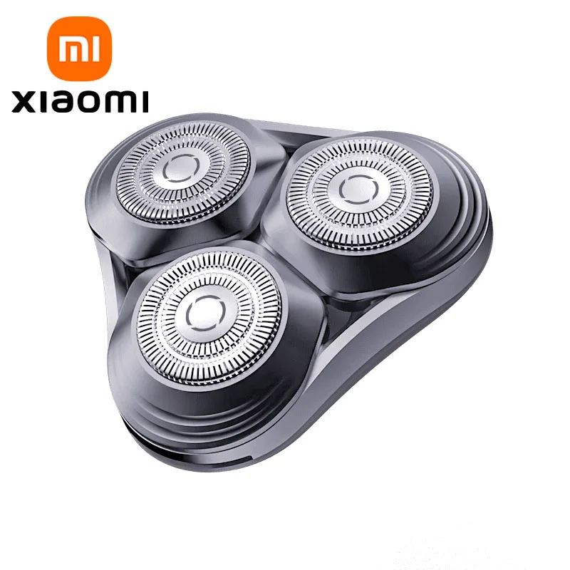Xiaomi-mijia S302 Barbeador Elétrico Cabeça para Máquina de Barbear a Seco Aparador de Barba Barbeador de Substituição Peças de Lâmina