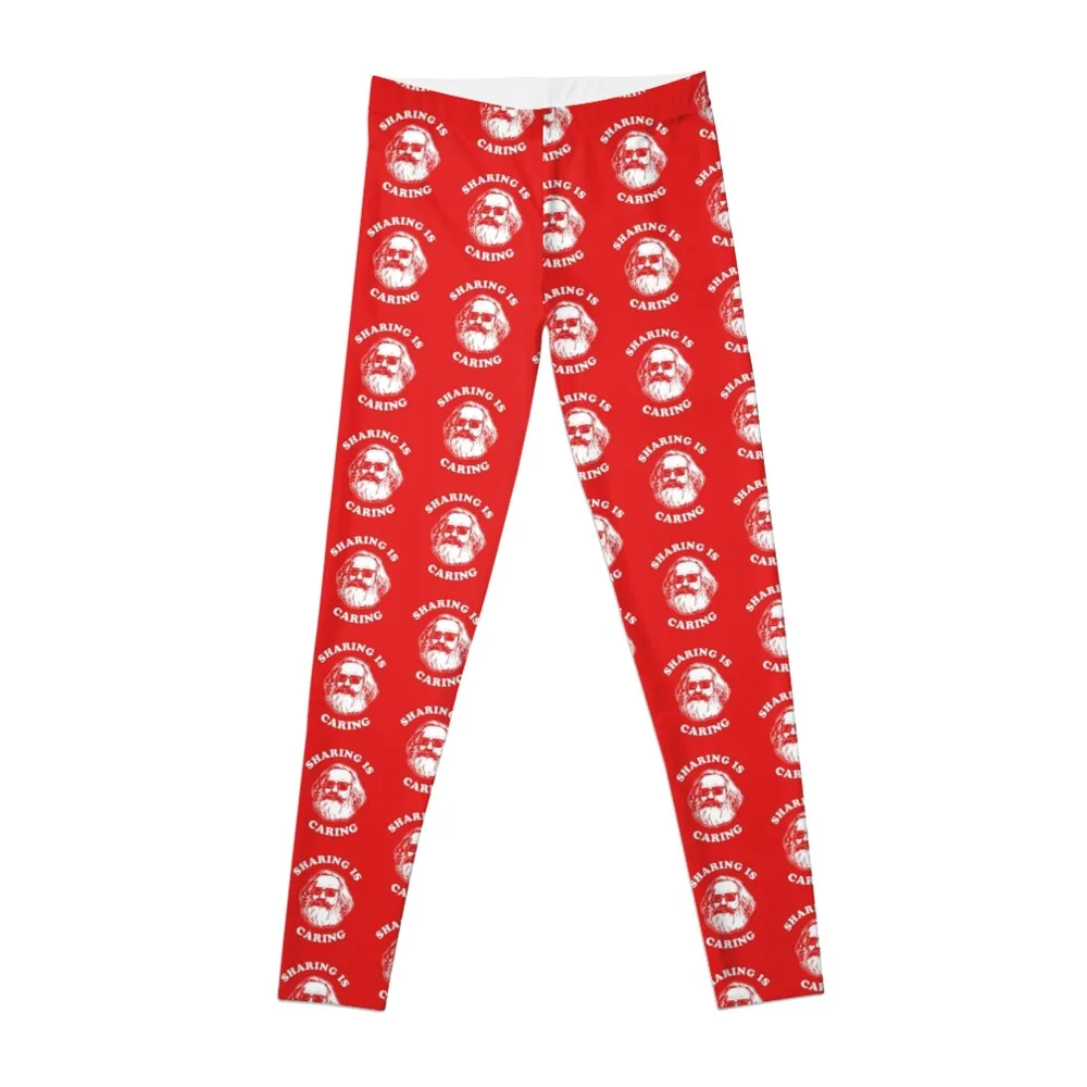 

Sharing Is Caring Leggings sporty woman gym high waist Womens Leggings