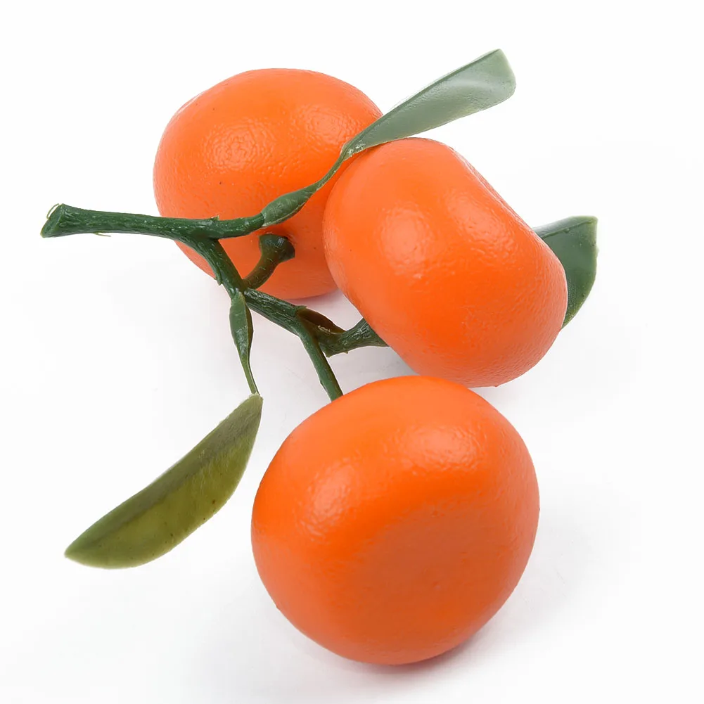 Künstliche Orangen Mandarine Obst Küche Gefälschte Obst Restaurant Display Lebensechte Lebensmittel Dekor Requisiten Für Home Party Decor – Detail 5