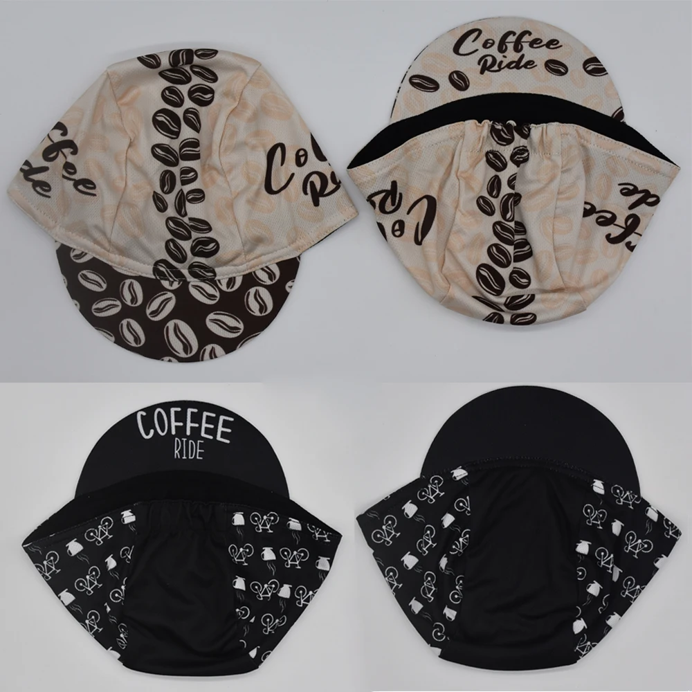 Description Picture 4 of itemBeer & Coffee Cycling Cap Funny Road Bicycle Hat Breathable Gravel Bike Headwear Men and Women Gorra Ciclismo