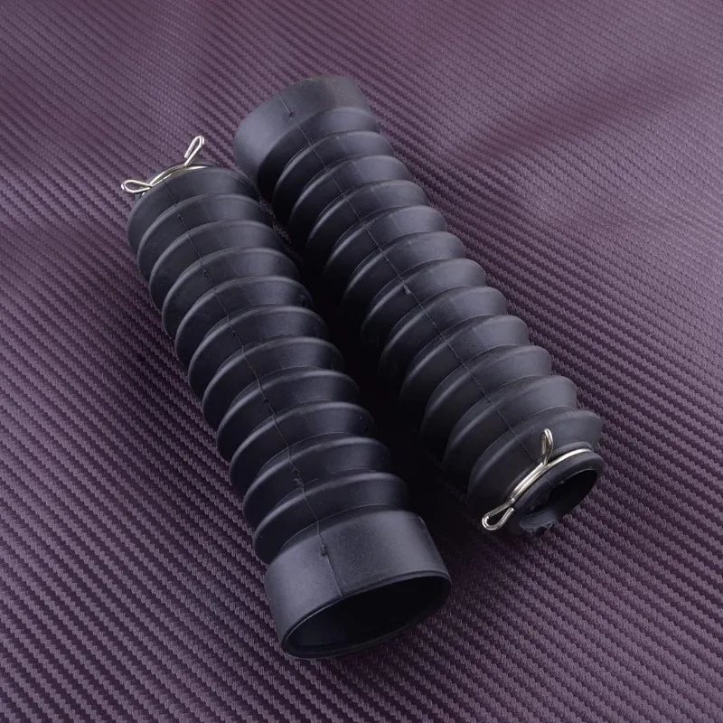 Motorcycle Front Fork Shock Proof Dust Jacket Front Fork Shock Absorber Gaiter Boots Dust Covers Kits Universal for Motorcycle