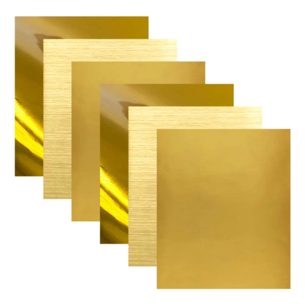 Gold Chrome Chrome Adhesive Vinyl Sheets By Craftables