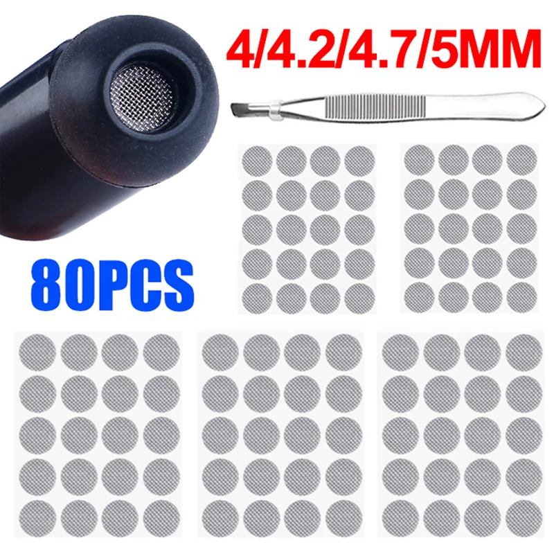 

Earphone Dustproof Net 4mm 4.2mm 4.7mm 5mm Mesh Net DIY Filter In-ear Headphones Anti-dust Protector Cover Earphone Accessories