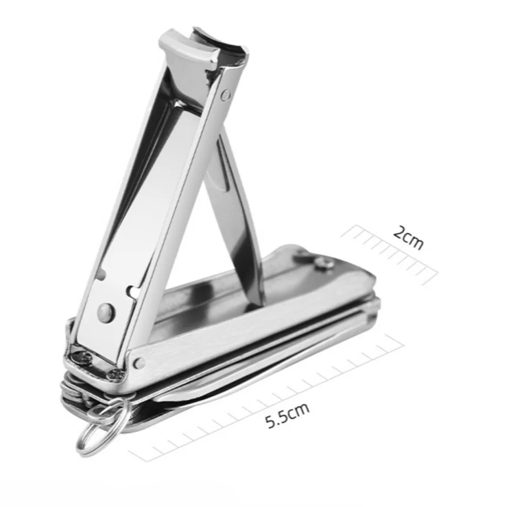 Multi-purpose Nail Clippers 5-In-1 Nail Clippers Folding Stainless Steel Keychain Multi-purpose Kit Manicure Tools