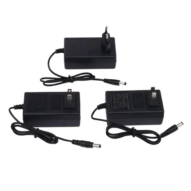 21v Lithium Battery Charger 1A For 18v ​​Electric Drill Intelligent Power Adapter EU US Plug Transformer 5-string Charger