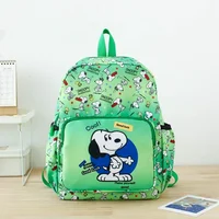 Snoopy Children's backpack Cartoon Printed Boys' Backpack Kindergarten Middle Class Schoolbag Cute Girls' Backpacks 34x27x12cm 1
