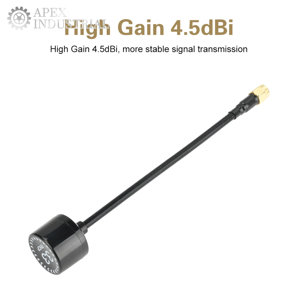 Antenne 4.5dBi 3250-3350MHz SMA pour drone Time Travel