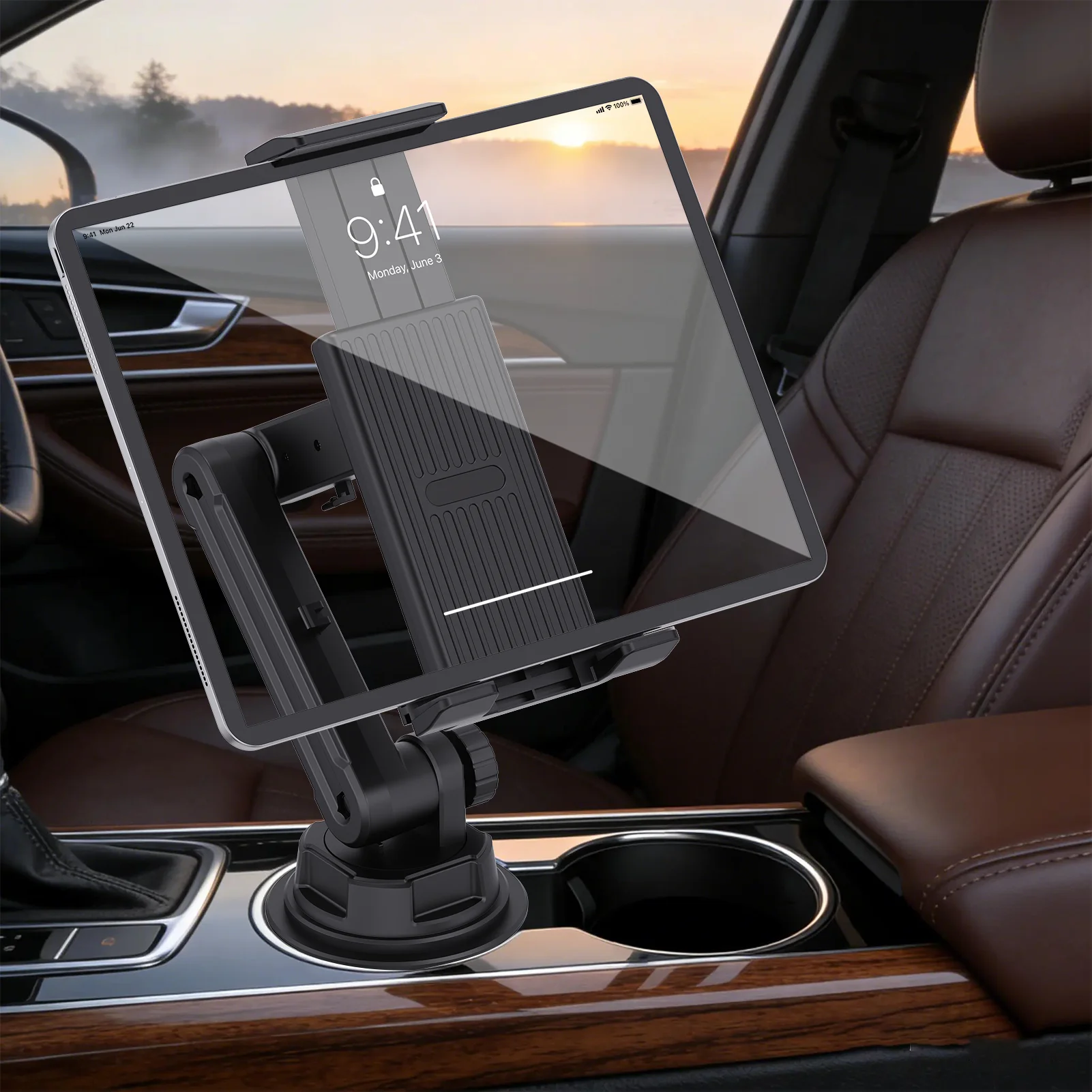 Auto-Getränkehalter Tablet-Halterung Verstellbarer Ständer für 4-14 Zoll iPad Pro Air Mini Samsung Xiaomi Handy GPS Navigation