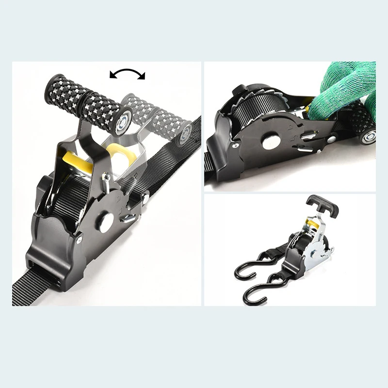 Retractable Auto Ratchet Strap 1PC For Motorcycles Convenience Luggage Straps cargo straps,luggage strap,cargo tie down strap,tie down straps,lashing strap