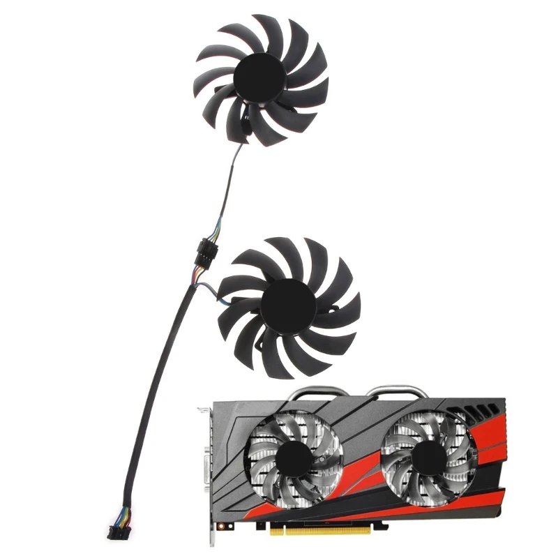 Asus GTX1060-03G GTX960   ī ð ҿ 74MM 12V 5Pin FD7010H12S VGA  