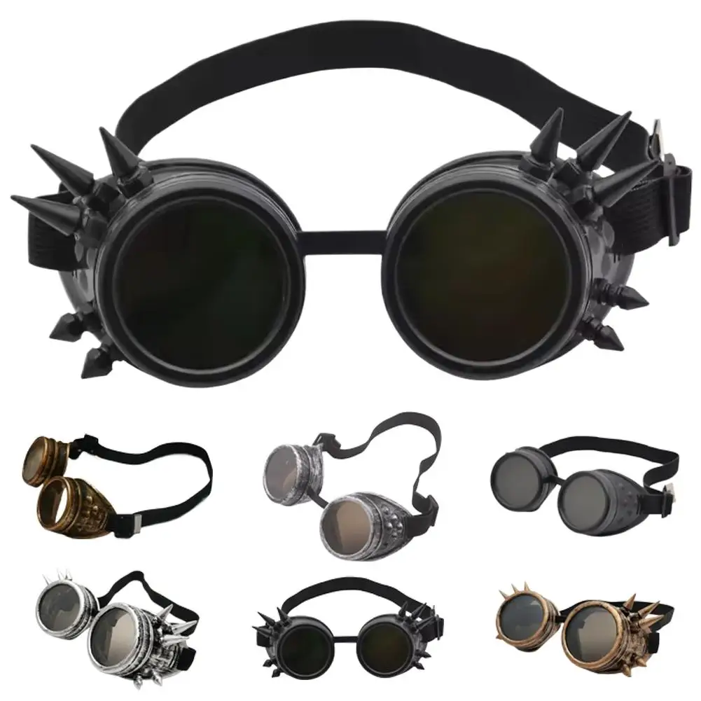 Retro Steampunk Party Goggles - Punk Glasses Cosplay Accessories