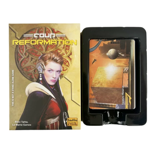 1 Box Coup | Card Game Coup Reformation 1 | 2nd Edition Expansion Holding Resistance Mission Board Game Deck 4