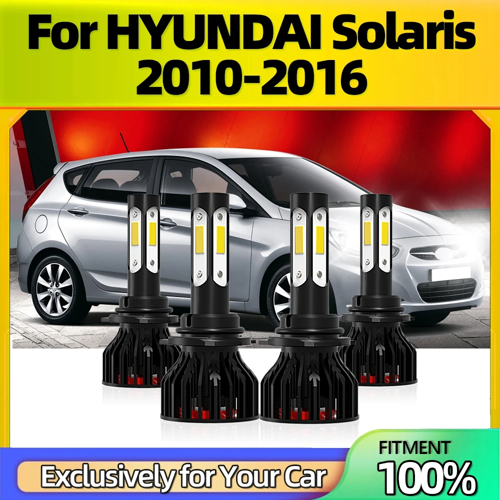 

Canbus Car Accessories HB3/9005/H10 LED Headlight 6500K High Low Bulbs White 25000Lm 110W 12V IP68 For HYUNDAI Solaris 2010-2016
