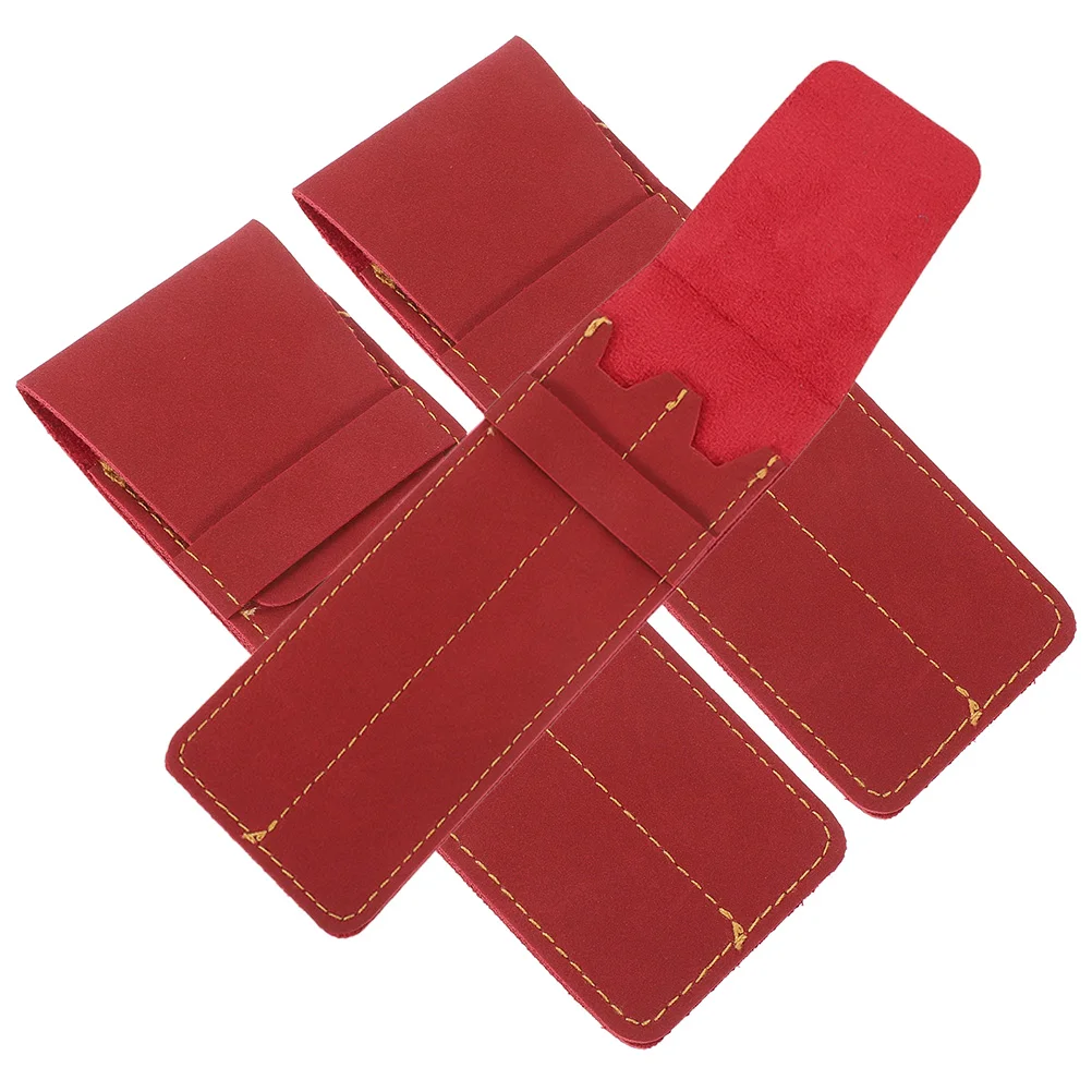 

3pcs Nurse Pen Holder Sleeve Practical Leak-proof Pencils Bag Nurse Pens Pocket Organizer