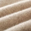 Autumn/Winter Men's 100% Merino Wool Open Cardigan Heavyweight Zipper Knitted Sweater Men's Woolen Coat Men's 6