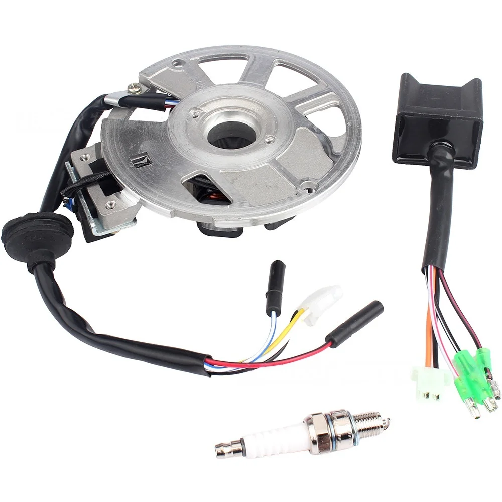 폴라리스 스크램블러용 점화 코일 CDI 스파크 플러그 ETON 2JA-81403-M0-00 01-ETON-50-70-90 0450523 0451000 0450521 0450522 0450998