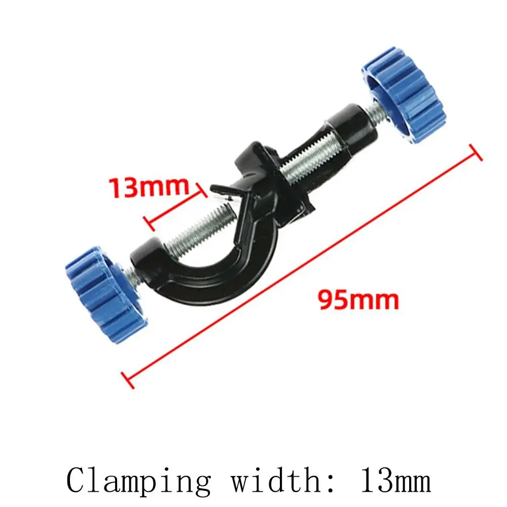 1Pcs Support Clip Laboratory Use with Boss Head Rods Aluminum Alloy Lab Stand Clamp Holder Bosshead Clamp Holder