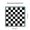 6.3 inch chess set, equipped with plastic film chessboard and portable metal box chessboard game, adult and child tabletop game 5