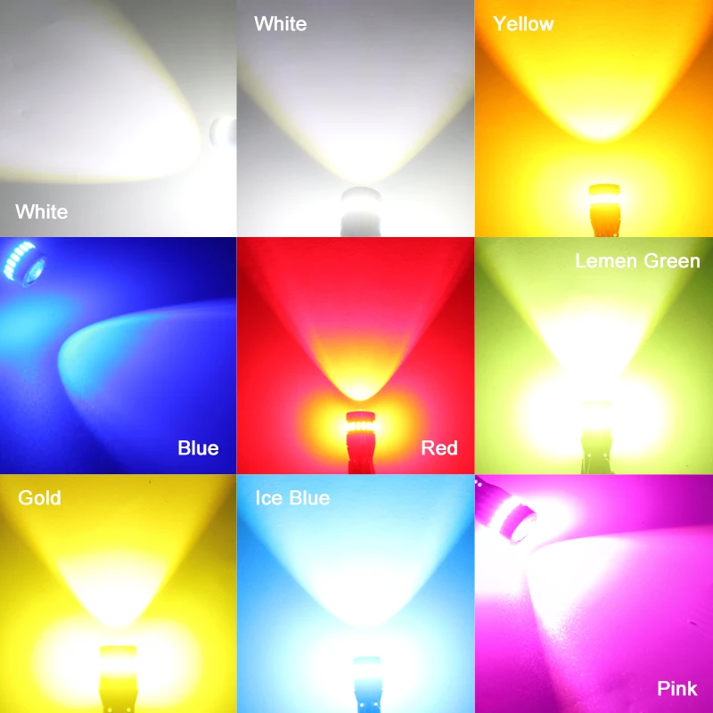 2x ÷ Ʈκ T10 194 168 Led  w5w 3014 Ĩ ڵ    ׸ ȣ    