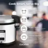 30-Cup (Cooked) / 60-Cup (Cooked) Large Capacity Commercial Rice Cooker & Warmer with Nonstick Inner Pot, Switch Press 3